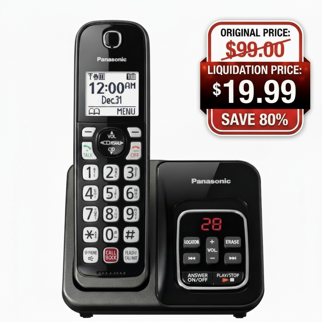 Panasonic KX-TGD830M cordless telephone system