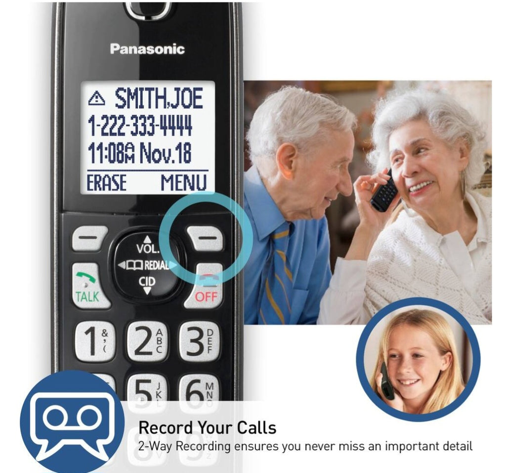 Panasonic KX-TGD830M cordless telephone system