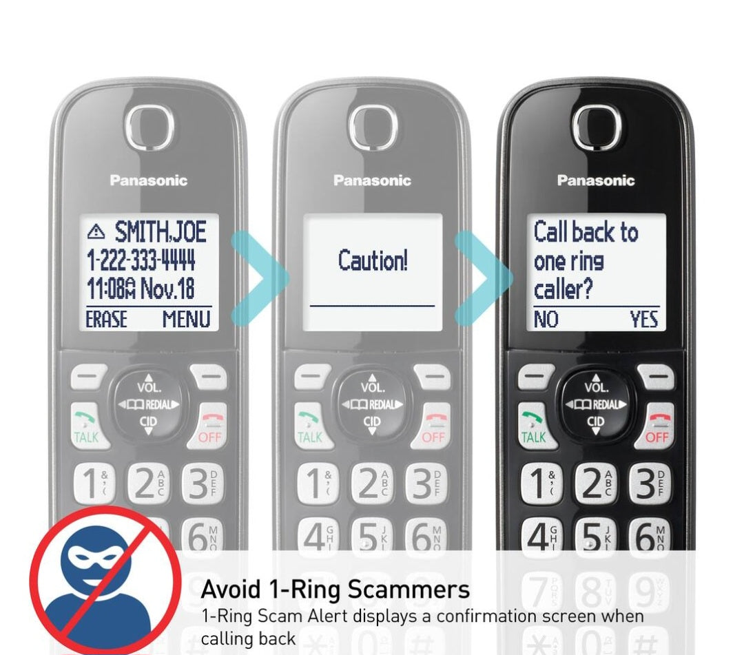 Panasonic KX-TGD830M cordless telephone system